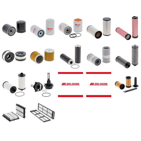 Komatsu PC 138 US-11 Filter Kit with Komatsu engine 2016-2022