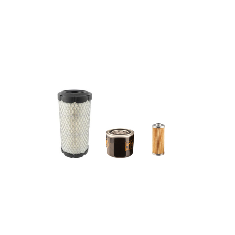 Komatsu PC16R-2 Filter Service Kit Air Oil Fuel Filters with Kubota Engine YR 2008-