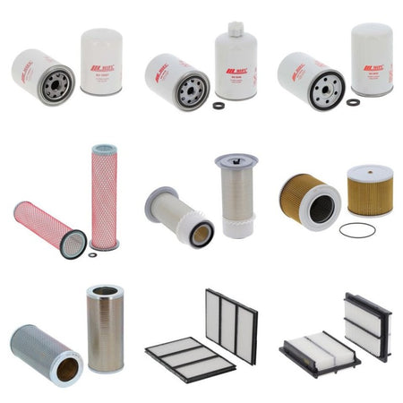 Komatsu PC 180-6 LC/NLC Filter Kit with Komatsu SA4D102E engine
