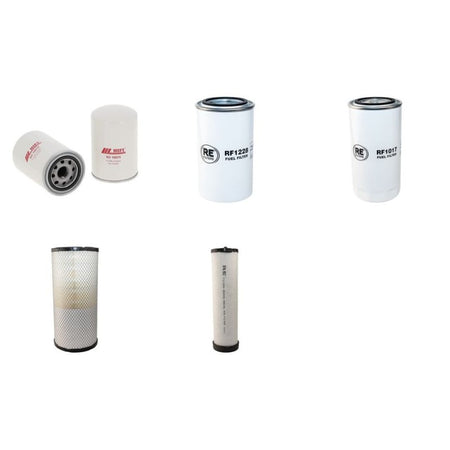 Komatsu PC180-8LC Filter Service Kit Air Oil Fuel Filters with Komatsu Engine
