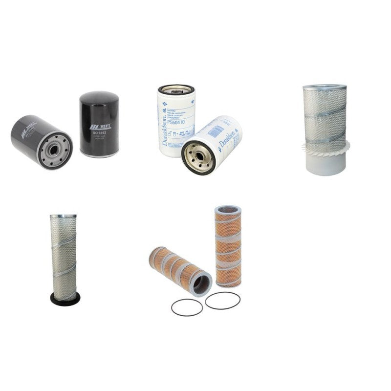 Komatsu PC200-2/LC Filter Service Kit with Komatsu 6D105 Engine
