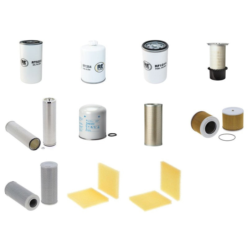 Komatsu PC200-6KEL Filter Service Kit with Komatsu S6D102E Engine