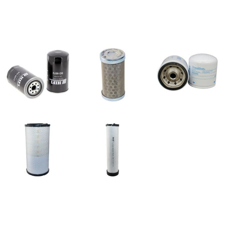 Komatsu PC 200-7 Filter Service Kit with Komatsu SAA6D102E Engine Air Oil Fuel