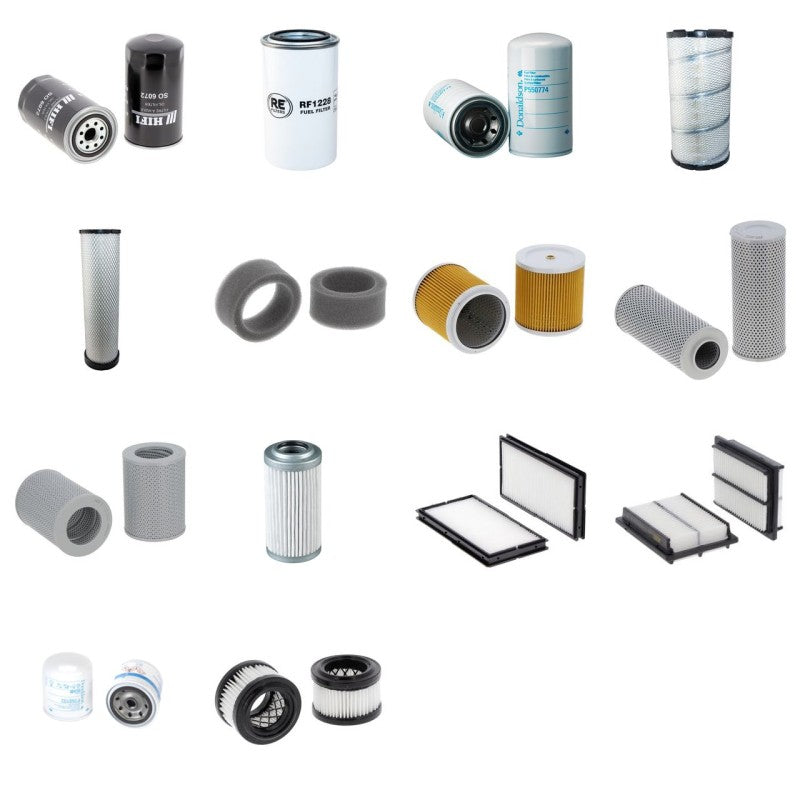 Komatsu PC 200-8 LC/NLC Filter Service Kit with Komatsu Engine 01.2007 -