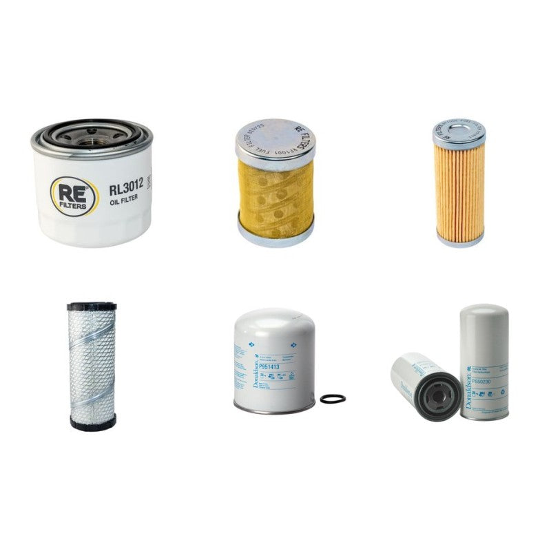 Komatsu PC20R(-8) Filter Service Kit with Yanmar 3 D78AE-3FA Engine Serial No -F30790