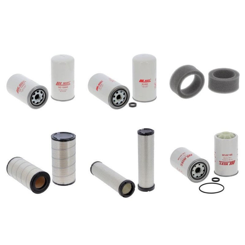 Komatsu PC 210-11 Engine Filter Kit with Komatsu engine 2024-