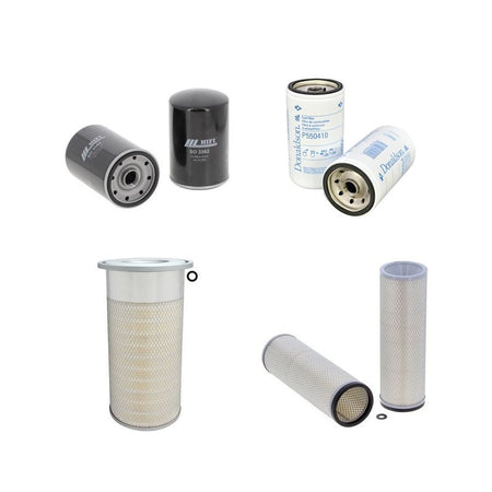 Komatsu PC210-3LC Filter Service Kit Air Oil Fuel Filters with Komatsu Engine