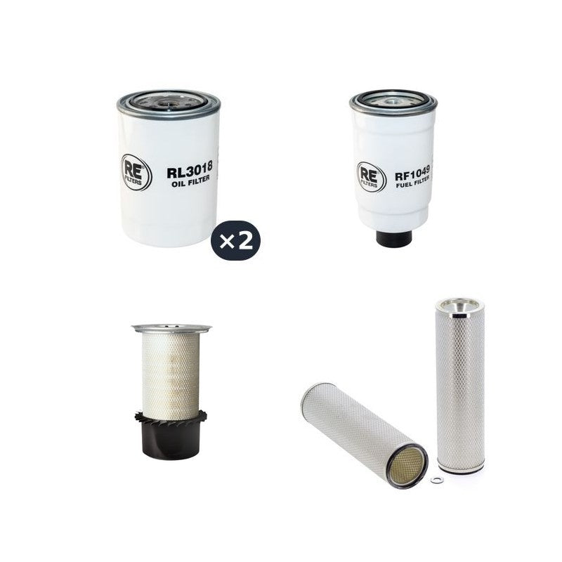 Komatsu PC240-6 Filter Service Kit Air Oil Fuel Filters