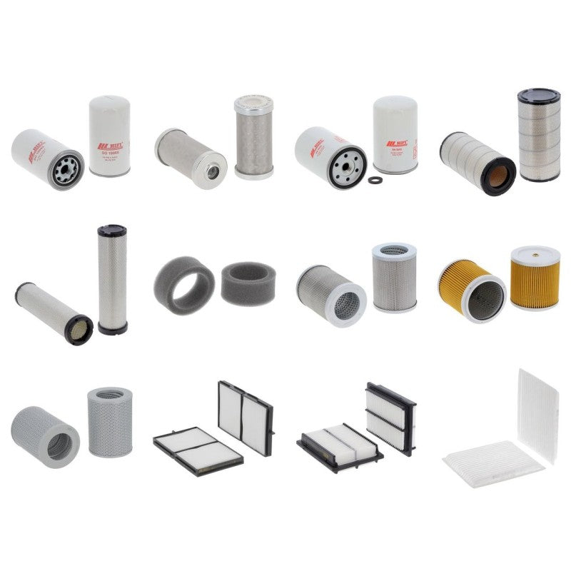 Komatsu PC 240-7 LC Filter Kit with Komatsu engine