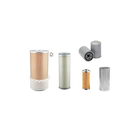 Komatsu PC30-1 Filter Service Kit with Yanmar Engine