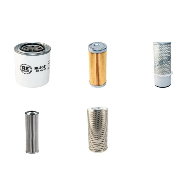 Komatsu PC30-6Filter Service Kit with Yanmar 3D84-1 Engine Serial No 10001-