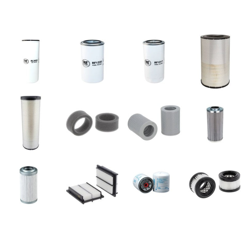 Komatsu PC350LC/NLC-8 Filter Service Kit with Komatsu SAA6D114E-3 Engine
