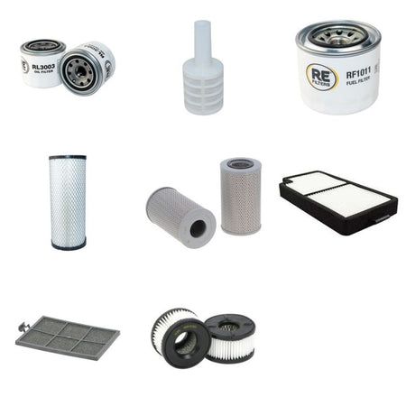 Komatsu PC 45 MR-5 Filter Service Kit with Komatsu Engine 01.2016 -