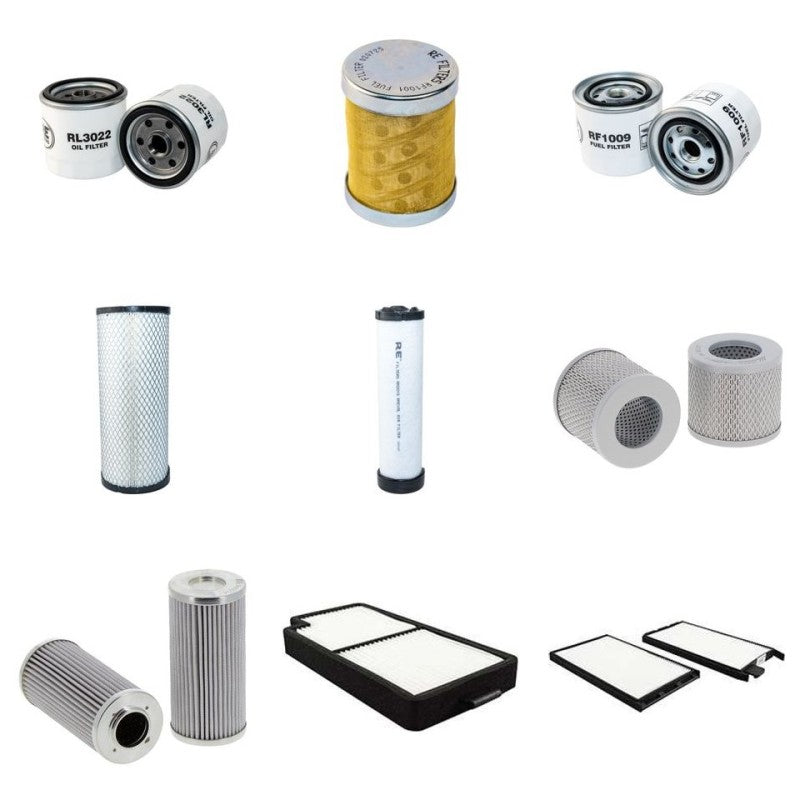 Komatsu PC78MR-6 Filter Service Kit with S4D95LE-3 Engine