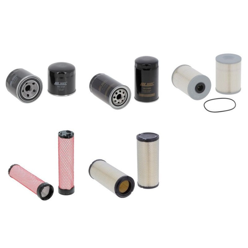 Komatsu PC 80 MR-5E0 Filter Kit with Komatsu 4D98E-55FBV engine 2020-2024