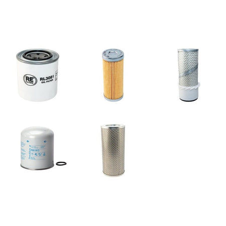 Komatsu PC20-2 Filter Service Kit with Yanmar Engine Serial No 18001-