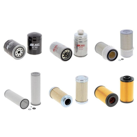 Komatsu PW 95 Filter Kit with Perkins 1004.4 engine