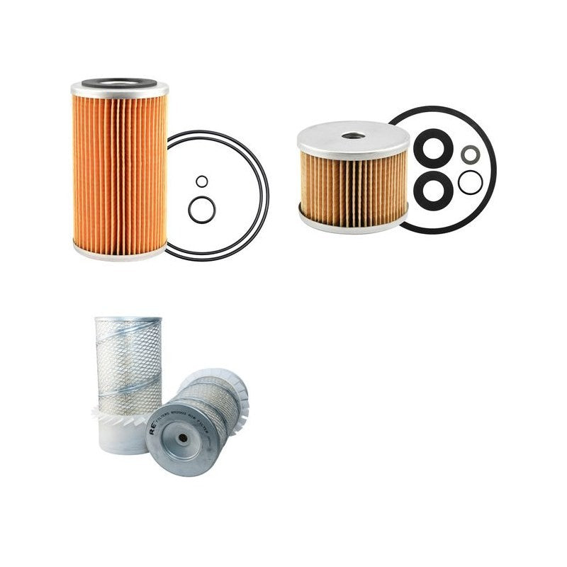 Komatsu SD25P Filter Service Kit with Isuzu 6Bb1 Engine