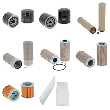 Komatsu WA 100-1 Filter Kit with Komatsu engine