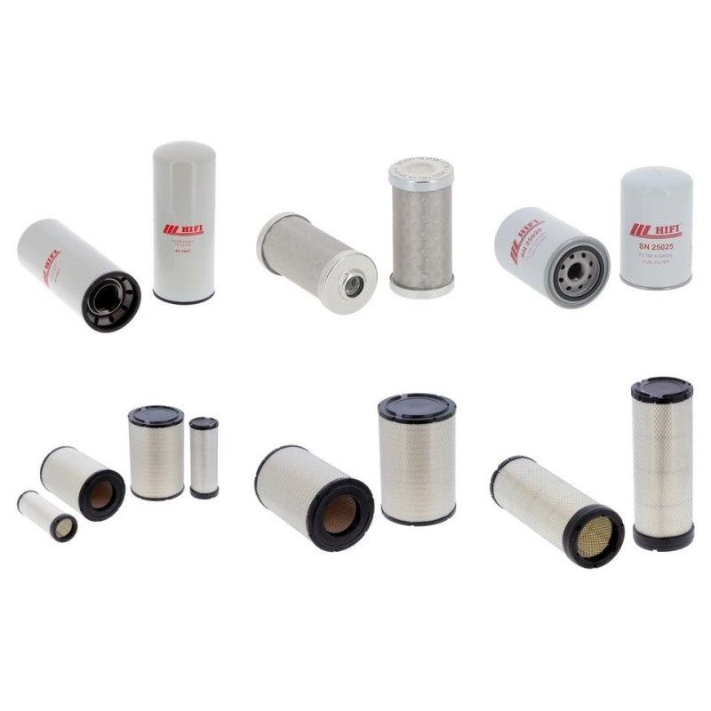 Komatsu WA 400-5 WH Engine Filter Kit with Komatsu SAA6D114E engine