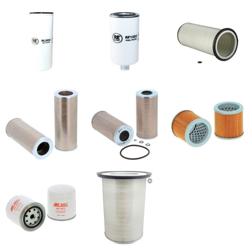 Komatsu WA500-3 Filter Service Kit with Komatsu S6D140-1 Engine