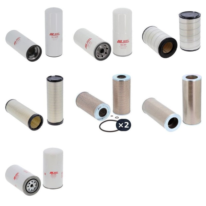 Komatsu WA500-3 Filter Kit with Komatsu SA6D140E-3 engine 2002-