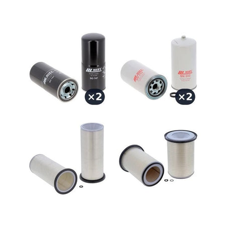 Komatsu WD 600 Engine Filter Kit with Komatsu engine