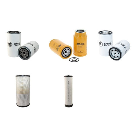 KOMPTECH MAGNUM II Filter Service Kit Air Oil Fuel Filters w/Perkins 1104D-E44TA Eng. SN 66003- YR 2012