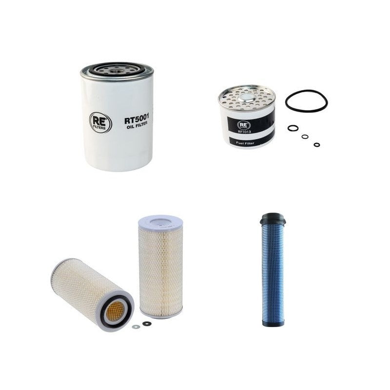 KRAMER 612SL Filter Service Kit Air Oil Fuel Filters w/Perkins 1004.4T Eng. YR 1992-