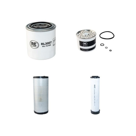 Kramer-Allrad 418 Filter Service Kit Kubota Engine Air, Oil, Fuel