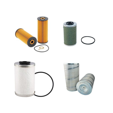 KRUPP KMK5160 Filter Service Kit Air Oil Fuel Filters w/MERCEDES OM366A Eng.