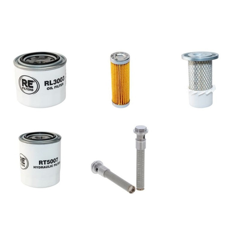 Kubota B1750HST-D Filter Service Kit with Kubota D 950-5B Engine