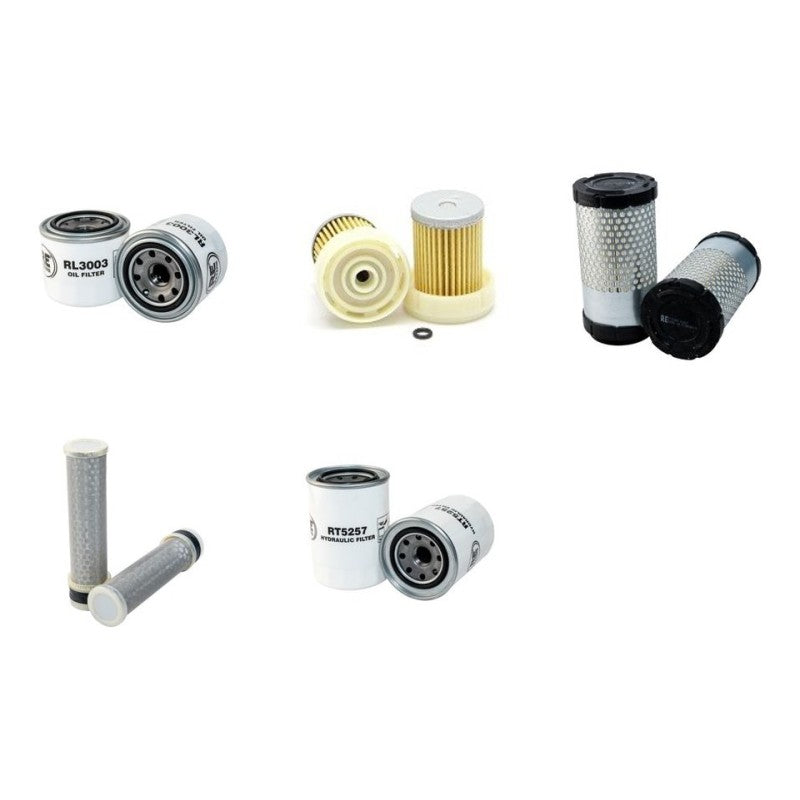 Kubota B2320DT Filter Service Kit with Kubota D 1105-E3 Engine