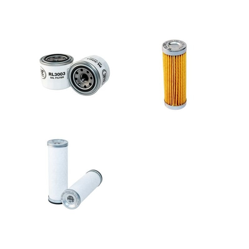 Kubota B2400D/HD Filter Service Kit with Kubota Engine SN RA2032