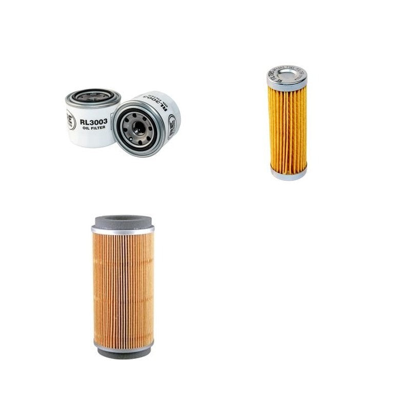 Kubota B2400 Filter Service Kit Air, Oil, Fuel Filters Serial No -60186