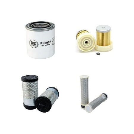 Kubota B3200HSD Filter Service Kit Air Oil Fuel Filters with Kubota V 1505-E3 Engine