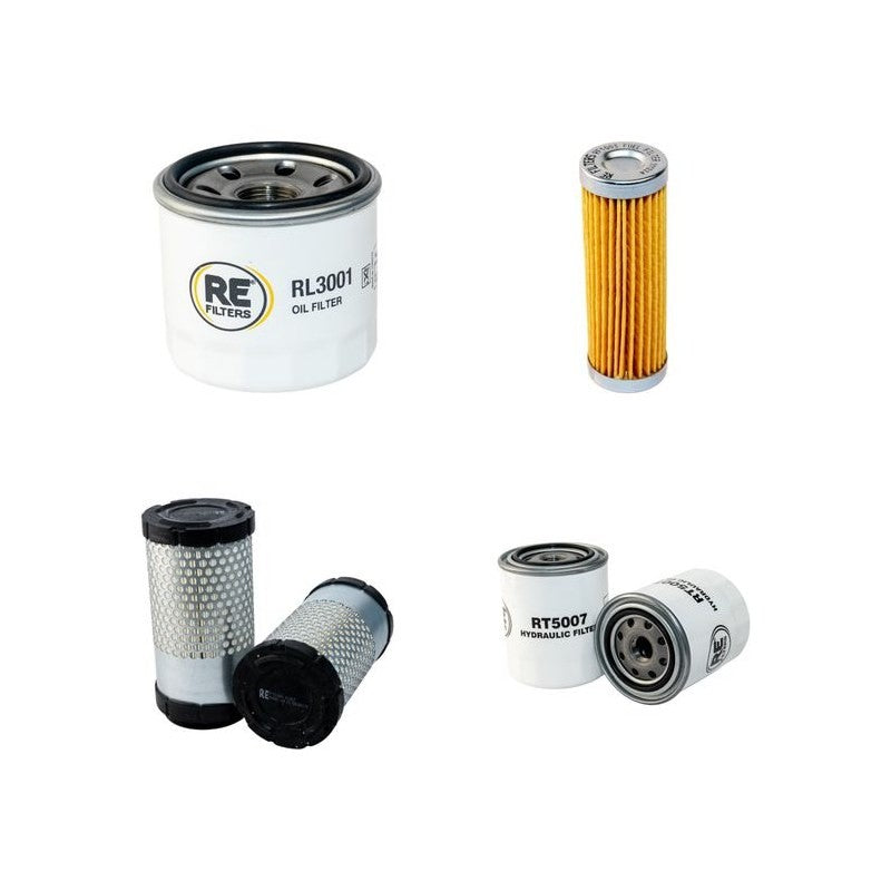 Kubota B7300HSD Filter Service Kit with Kubota D 722-10Sp Engine