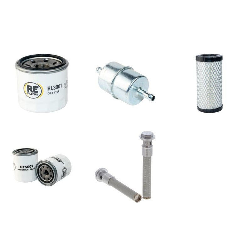 Kubota BX1850D Filter Service Kit with Kubota D722-E2 Engine