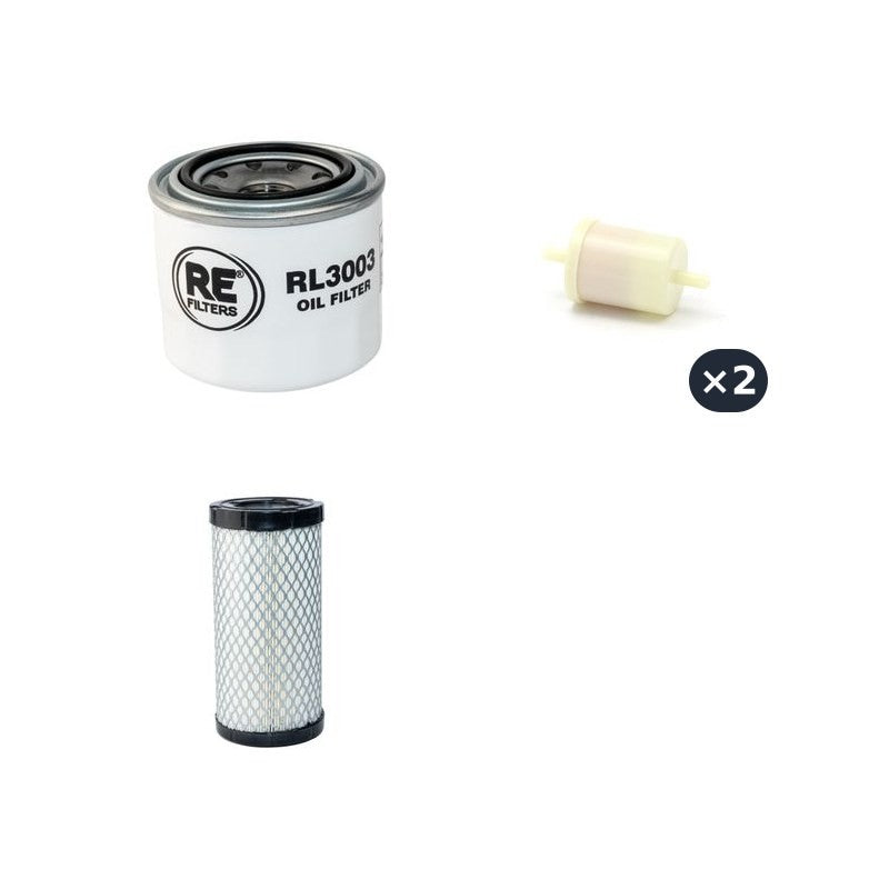 Kubota BX23LB-B Filter Service Kit Air Oil Fuel Filters with Kubota D 905-E Engine