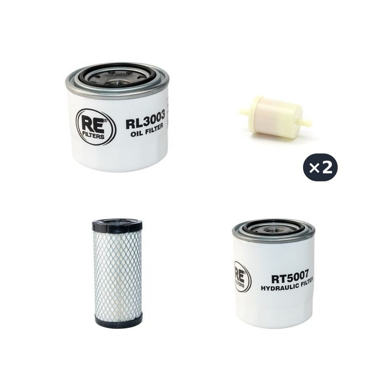 Kubota BX2660 Filter Service Kit with Kubota D 1005-E3 Engine