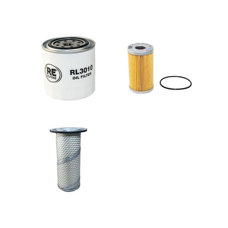 Kubota Engines D1703B Filter Service Kit Air Oil Fuel Filters