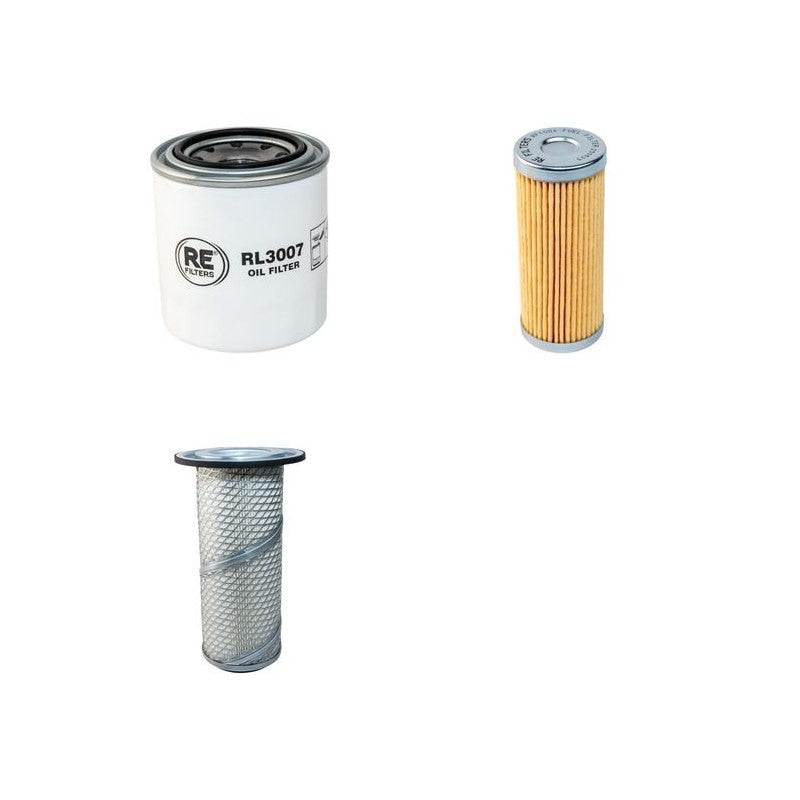 Kubota Engines V1205/E Filter Service Kit with 4 CYL 1198CMC Engine 27 CH