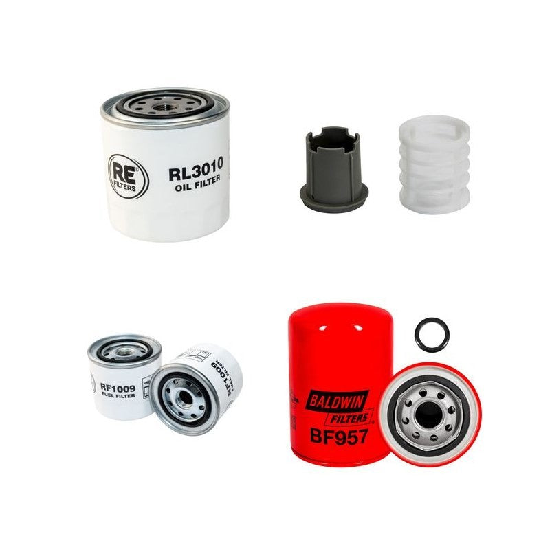 Kubota Engines V3800-CR-TE4B Filter Service Kit Air Oil Fuel Filters