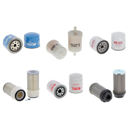 Kubota KH 101 Filter Kit with Kubota engine