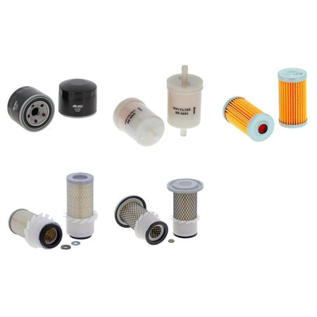 Kubota KH 21 Engine Filter Kit with Kubota Z 602 engine