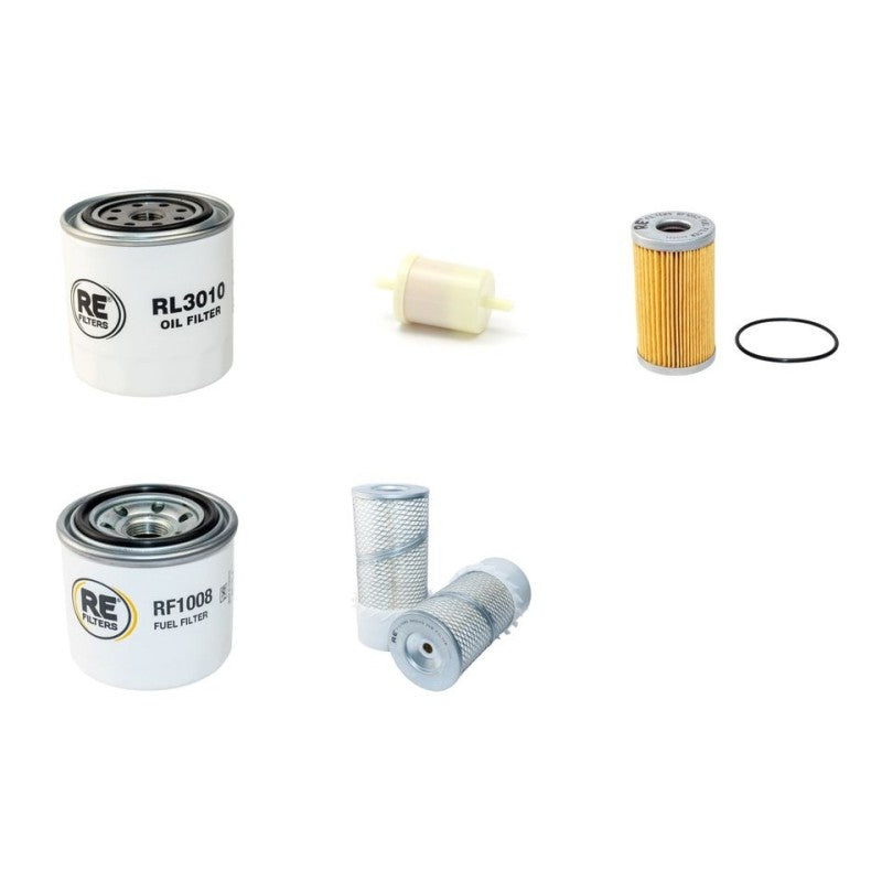 Kubota KH151 Filter Service Kit Air, Oil, Fuel Filters