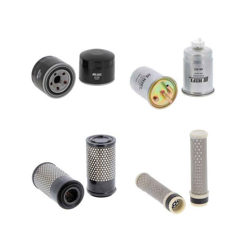 Kubota KX 41-2 ALPHA S/V Engine Filter Kit with Kubota D 782-BH engine