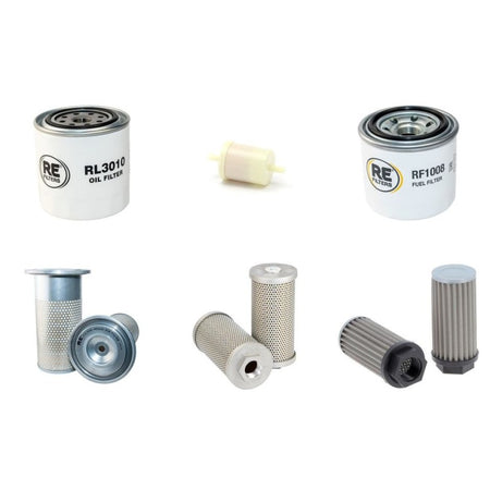 Kubota KX151 Filter Service Kit with Kubota V 1902Bh6 Engine