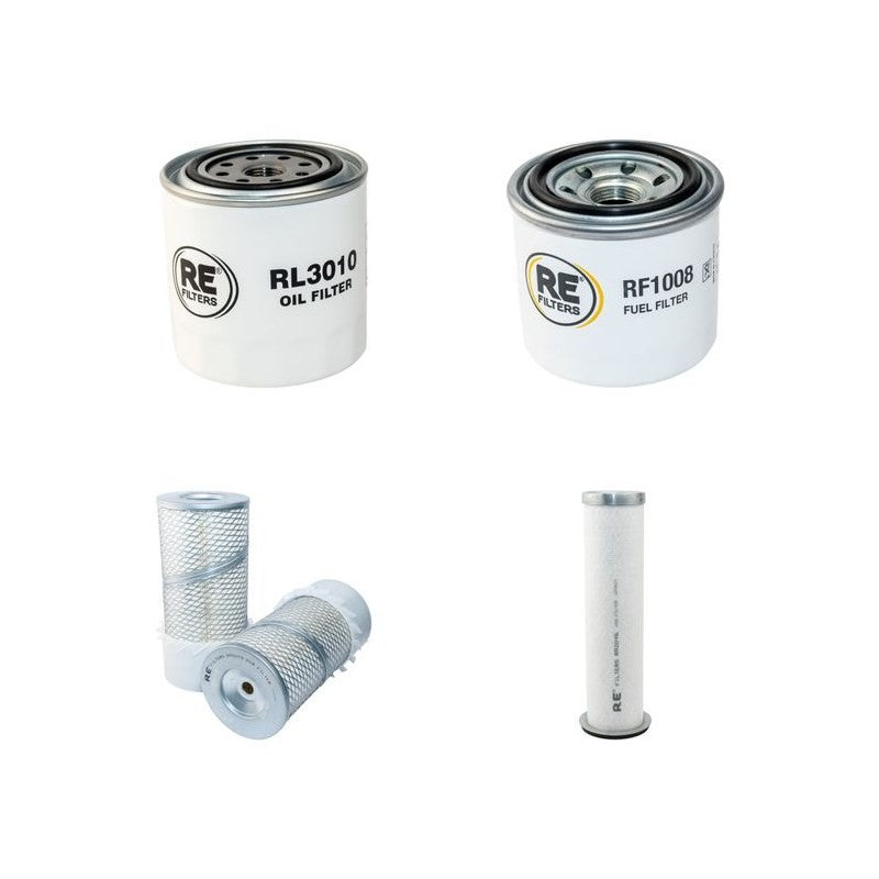 Kubota KX161-2S Filter Service Kit Air, Oil, Fuel Filters