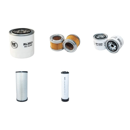 Kubota KX251 Filter Service Kit Air, Oil, Fuel Filters